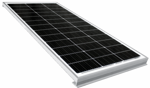 Solaranlage ALDEN High Power Solarset Easy Mount3 120 W inkl. Solarregler I-Boost MPP 170 W