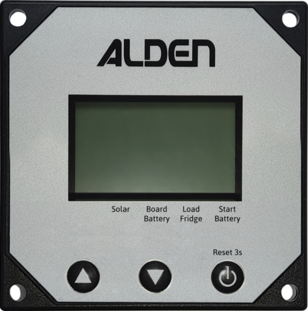 Solarfernanzeige für Solarregler ALDEN mit Aufbaurahmen I-Boost 170 / 370