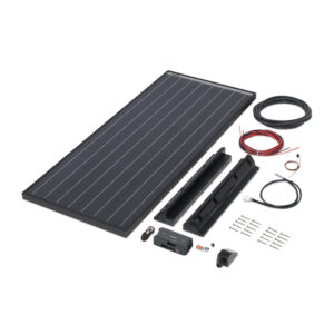 Autarkie Kit 1 Büttner Dometic MT 130 Power Black Line 1 x 130 Wp mit Multifunktionsdisplay TD283