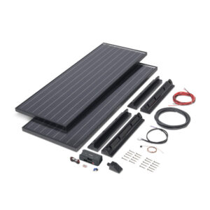 Autarkie Kit Performance 2 Büttner Dometic MT 300 Power Black Line 2 x 150 Wp, Multi- funktionsdispl. TD283 + MTLB40