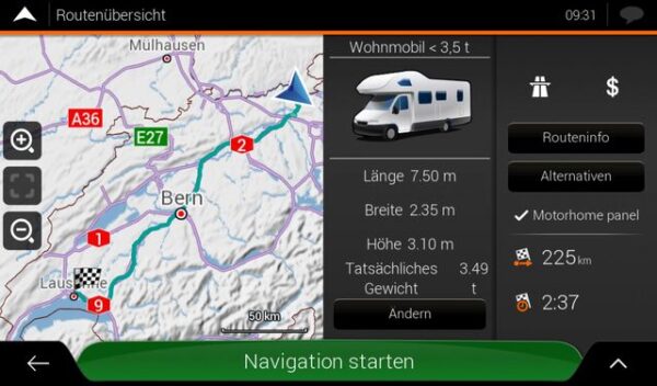 Navigationssoftware ZENEC Z-EMAP76MH-TT3 passend für Z-E3776, Z-N975, Z-N976