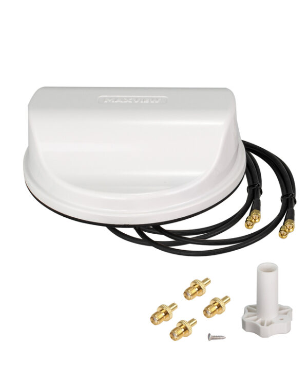 LTE-Antenne MAXVIEW 4x4, 4G/5G, Farbe weiß – Bild 2