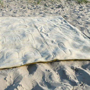 Bentcho Schlafsack BENT 200 x 80 cm inkl. Kapuze Scandi Uni grün