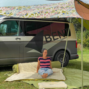 Bentcho Schlafsack BENT 200 x 80 cm inkl. Kapuze Scandi Uni grün