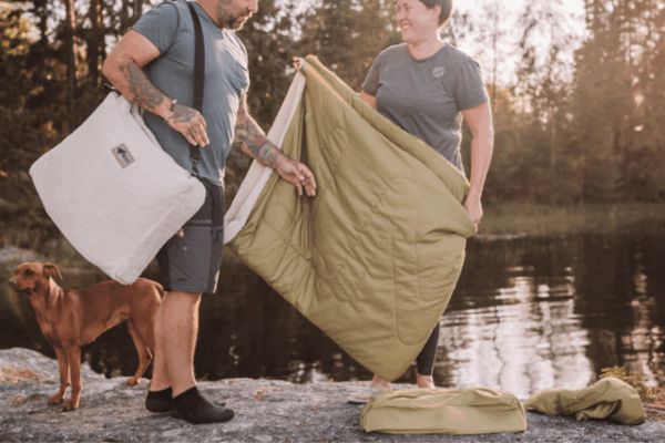 Bentcho Schlafsack BENT 200 x 80 cm inkl. Kapuze Scandi – Bild 9