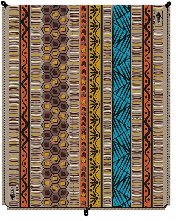 Bentcho Schlafsack BENT 200 x 80 cm inkl. Kapuze Afrika – Bild 9