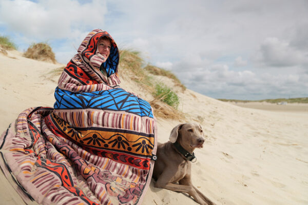 Bentcho Schlafsack BENT 200 x 80 cm inkl. Kapuze Afrika – Bild 8