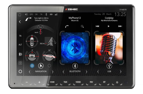 Infotainer ZENEC Z-N975 1-DIN, 9 Zoll Display – Bild 2