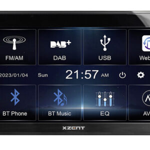 Infotainer XZENT X-107 2-DIN, 6,75 Zoll Display