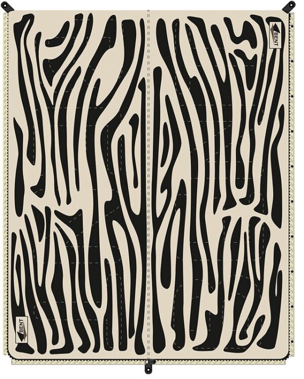Bentcho Schlafsack BENT 200 x 80 cm inkl. Kapuze Zebra – Bild 9