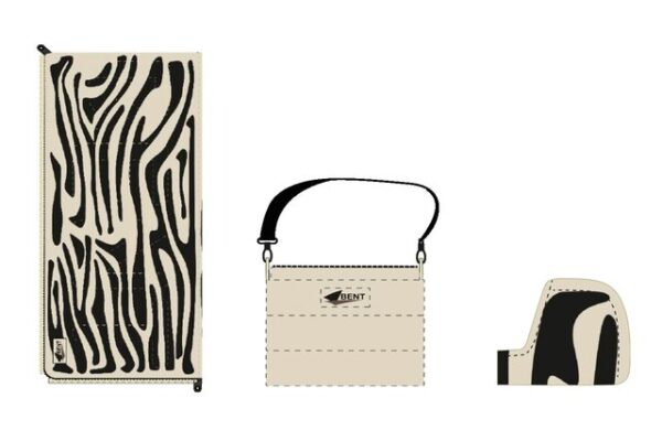 Bentcho Schlafsack BENT 200 x 80 cm inkl. Kapuze Zebra – Bild 10