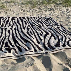 Bentcho Schlafsack BENT 200 x 80 cm inkl. Kapuze Zebra
