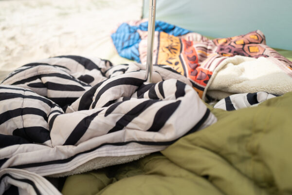 Bentcho Schlafsack BENT 200 x 80 cm inkl. Kapuze Zebra – Bild 8