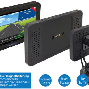 Navigationssystem CAR GUARD IntelliRoute CA8040 PRO aktive Magnethalterung