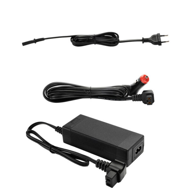 Kompressorkühl- und Gefrierbox Polarys freeze SZ50 50 l, Farbe schwarz/grau – Bild 5