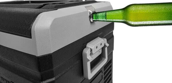 Kompressorkühl- und Gefrierbox Polarys freeze DZ35 35 l, Farbe schwarz/grau – Bild 5