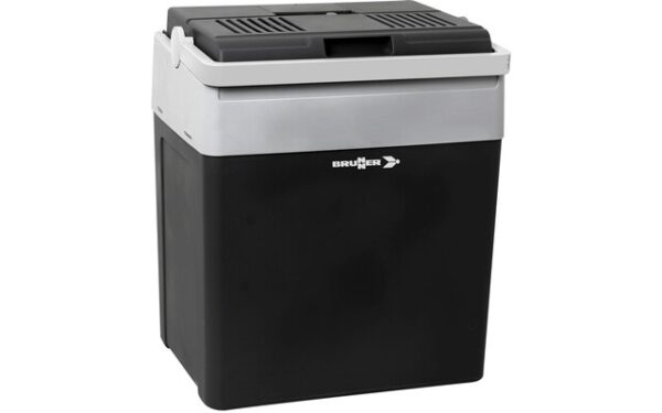 Thermoelektrische Kühlbox BRUNNER Polarys Travel 28 26 l, Farbe schwarz/grau