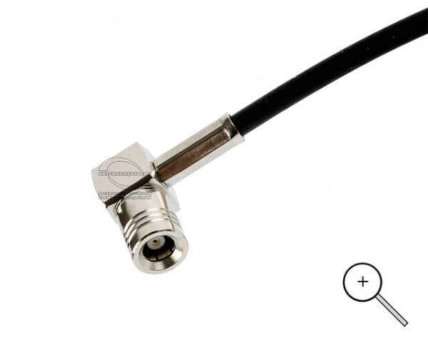 DAB+ Glasklebeantenne innen aktiv, SMB, potentialfrei – Bild 2