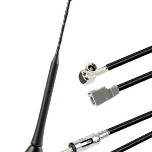 Dachantenne AM/FM ATTB DAB/DAB+ inkl. Adapterkabel FAKRA _f_ B-DIN und Adapter- kabel FAKRA _f_ G-SMB _f_ W