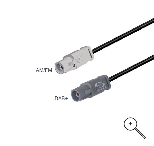 Dachantenne AM/FM ATTB DAB/DAB+ inkl. Adapterkabel FAKRA _f_ B-DIN und Adapter- kabel FAKRA _f_ G-SMB _f_ W – Bild 3