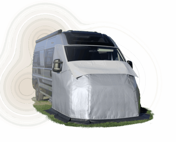Außenisoliermatte WIGO FH zweiteilig icebreaker passend für Fiat Ducato 1995-2006 – Bild 3