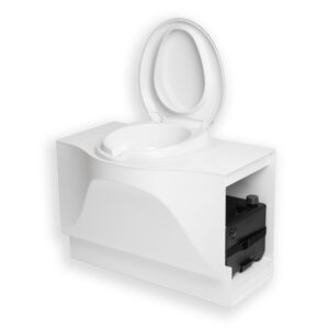 Kassettentrenntoilette Arwinger Austauschmodell für Thetford C400 Fb. Weiß, Schwarz