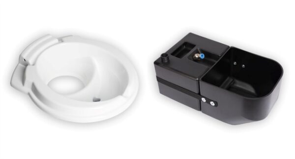 KassettentrenntoilettenKit Arwinger Umbausatz für Thetford C250/C260 Serie Kunststoff