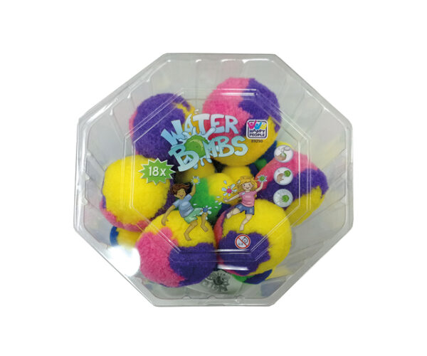 Soft-Wasserbomben Set 18 Teile, multicolor – Bild 2