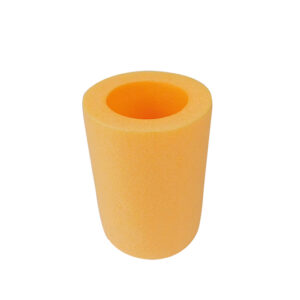 Wassernudel-Verbindungsstücke Innendurchmesser 64 mm, 140 mm lang, 19 mm dick, gelb