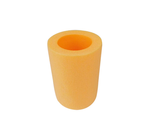 Wassernudel-Verbindungsstücke Innendurchmesser 64 mm, 140 mm lang, 19 mm dick, gelb