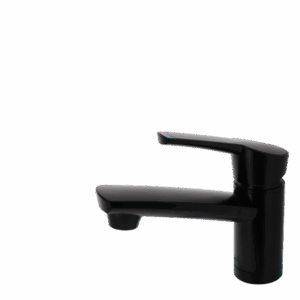 Einhebelmischer COMO KOMPAKT COMET, mattschwarz Höhe 14 cm, Auslauf 12 cm