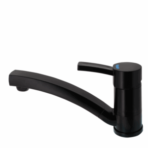 Wasserhahn CAPRI KOMPAKT Comet Auslauf 17 cm, mattschwarz