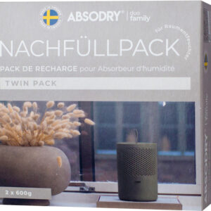 Absodry Duo Family Nachfüllpackung  ABSODRY für Series 6 & und Hanger 2 x 600 g
