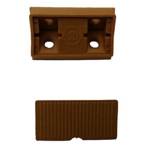 Möbel Eckverbinder Kunststoff 60 x 21 x 21 mm Inhalt 6 Stück