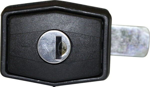 Druckdrehverschluss STS Oberholz Hexagon STS/Zadi Zyl. Zubehör 1 Zyl/2 Schl. Farbe schwarz – Bild 3