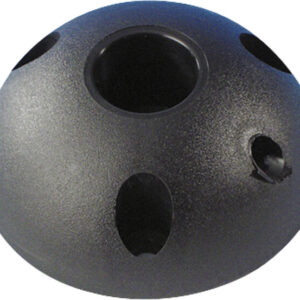 Tischfuß Anschraublager Kunststoff Farbe schwarz Rohraufnahme 18mm zu 9969013