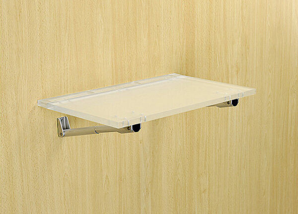 Tischplattenhalter für abklappbare Tischplatten Aluminium 25,2 cm – Bild 4