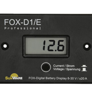 Solar-Anzeigepanel Sunware FOX-D1/E LCD