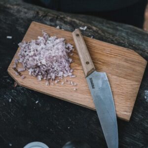 PRIMUS Messer Campfire Knife Small Länge 15 cm, Edelstahl / Holz