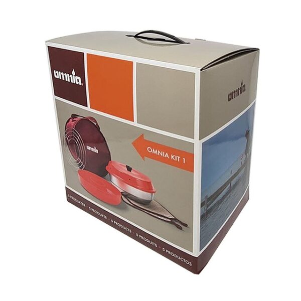 Backofen OMNIA Camping KIT 1, 5-teilig – Bild 2