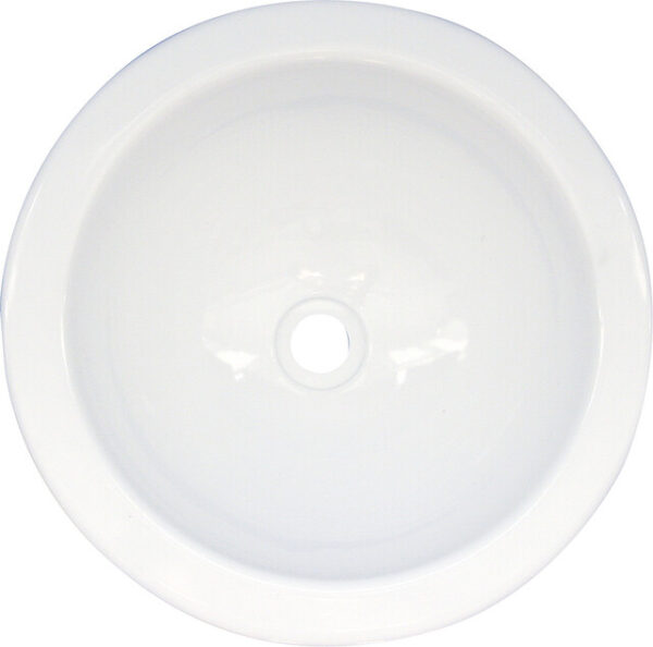 Einlegemulde Comet mini rund Ø 230 mm Farbe weiß glänzend – Bild 2