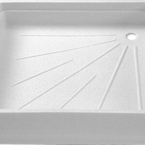 Duschwanne Carysan 675 x 110 x 675 mm Farbe reinweiß