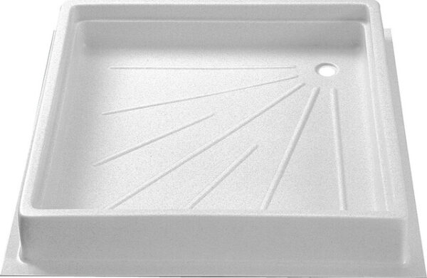 Duschwanne Carysan 675 x 110 x 675 mm Farbe reinweiß