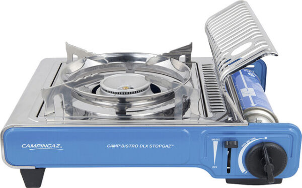 Tischkocher CAMPINGAZ Camp Bistro DLX Stopgaz 27,9 x 12,3 x 37 cm Farbe blau /  silber – Bild 3