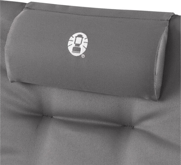 Stuhl Coleman 5 Position Padded Hochlehner 79 x 105 x 61 cm Farbe grau / silber – Bild 4