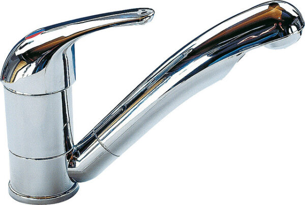 Einhebelmischer Reich F5 Kama mit flexiblen Anschlüssen Farbe chrom Bohrung 33 mm – Bild 2