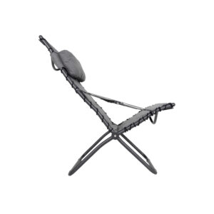 Lounger Stuhl CRESPO Alu, Farbe hellgrau
