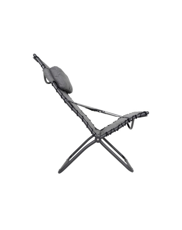 Lounger Stuhl CRESPO Alu, Farbe hellgrau
