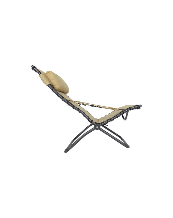 Lounger Stuhl CRESPO Alu, Farbe gelb – Bild 2