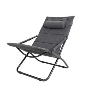 Stuhl CRESPO Lounger Tex-Supreme Alu, Farbe grau